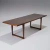 Pamono Scandinavian Dark Wood Coffee Table from Peter Løvig Nielsen, 1960s> Coffee & Side Tables