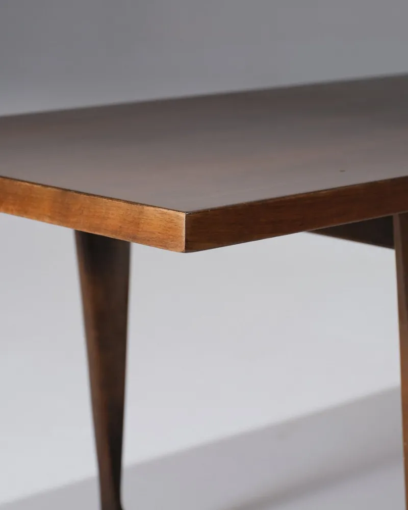 Pamono Scandinavian Dark Wood Coffee Table from Peter Løvig Nielsen, 1960s> Coffee & Side Tables