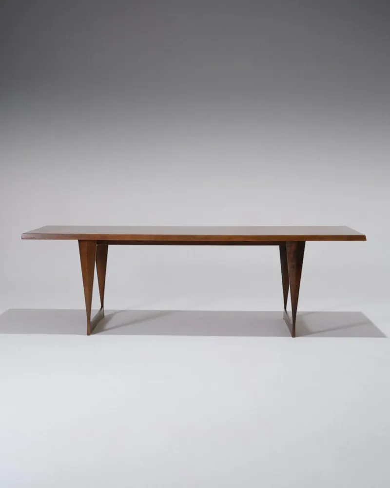 Pamono Scandinavian Dark Wood Coffee Table from Peter Løvig Nielsen, 1960s> Coffee & Side Tables