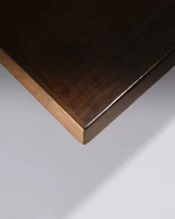 Pamono Scandinavian Dark Wood Coffee Table from Peter Løvig Nielsen, 1960s><noscript><img width=