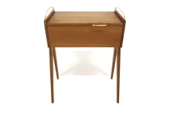 Pamono Scandinavian Elm Worker, 1960><noscript><img width=