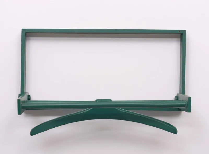 Best Pamono Scandinavian Folding Out Wall Valet, 1960s