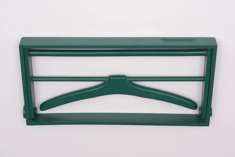 Best Pamono Scandinavian Folding Out Wall Valet, 1960s