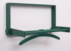 Best Pamono Scandinavian Folding Out Wall Valet, 1960s