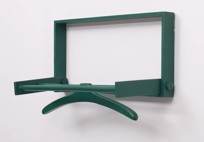 Best Pamono Scandinavian Folding Out Wall Valet, 1960s