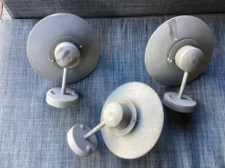 Pamono Scandinavian Garden Outside Lamps from Massive, Set of 3><noscript><img width=