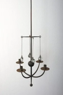 Pamono Scandinavian Iron Candleholder><noscript><img width=