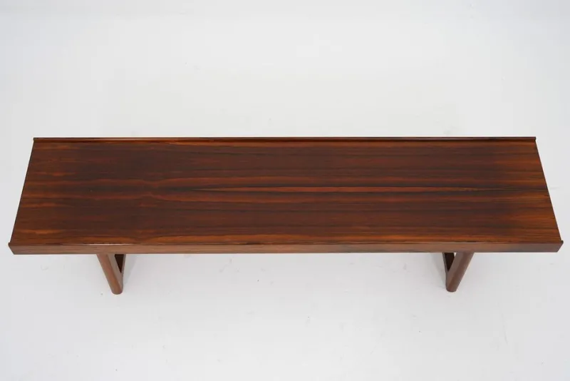 Pamono Scandinavian Krobo Bench in Rosewood attributed to Torbjørn Device for Middle Strands, 1960s> Benches