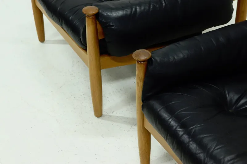 Pamono Scandinavian Lounge Chairs by Eric Merthen for Ire Möbler, 1960s, Set of 2> Lounge Chairs & Armchairs