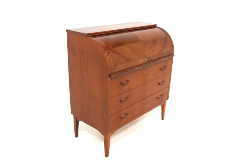 Best Pamono Scandinavian Mahogany Secretaire, 1950