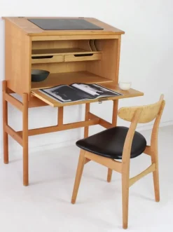 Pamono Scandinavian Model 67 Secretaire by Arne Wahl Iversen for Vinde Møbelfabrik, 1950s