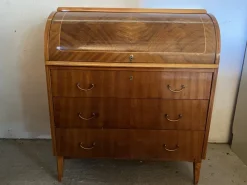 New Pamono Scandinavian Model Rörvik Teak Secretary in the style of Egon Ostergaard by Ikea, 1960s