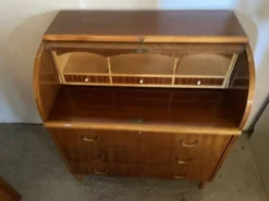 New Pamono Scandinavian Model Rörvik Teak Secretary in the style of Egon Ostergaard by Ikea, 1960s
