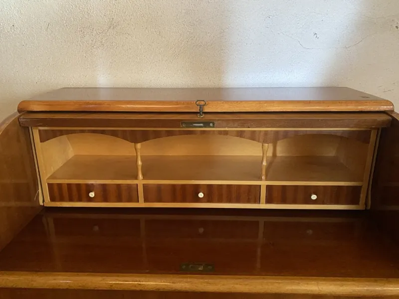 New Pamono Scandinavian Model Rörvik Teak Secretary in the style of Egon Ostergaard by Ikea, 1960s