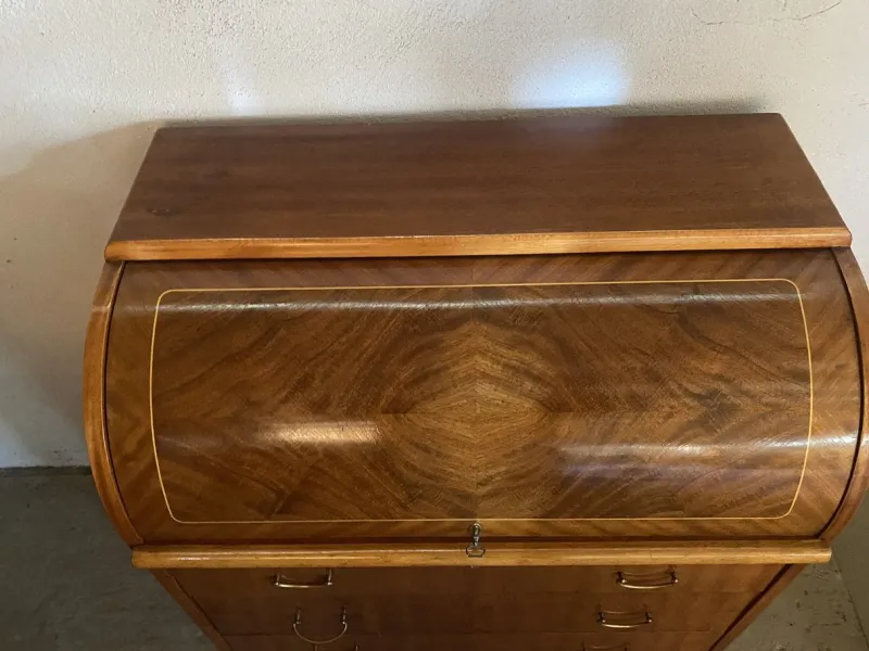 New Pamono Scandinavian Model Rörvik Teak Secretary in the style of Egon Ostergaard by Ikea, 1960s