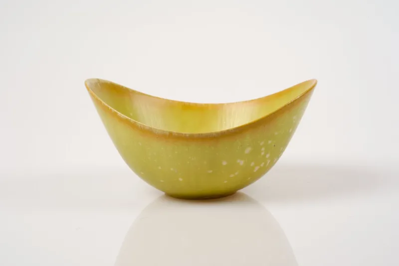 Pamono Scandinavian Modern Aro Bowl in Stoneware by Gunnar Nylund for Rörstrand, 1950s> Bowls