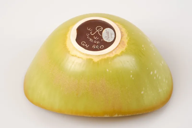 Pamono Scandinavian Modern Aro Bowl in Stoneware by Gunnar Nylund for Rörstrand, 1950s> Bowls