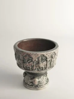 Pamono Scandinavian Modern Ceramic Bowl or Jardiniere by Michael Andersen & Son, 1960s><noscript><img width=