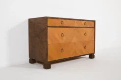 Pamono Scandinavian Modern Chest of Drawers by Axel Larsson for Bodafors, 1930s> Dressers, Commodes & Chests