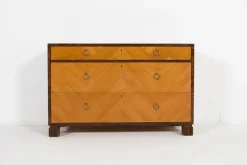 Pamono Scandinavian Modern Chest of Drawers by Axel Larsson for Bodafors, 1930s> Dressers, Commodes & Chests
