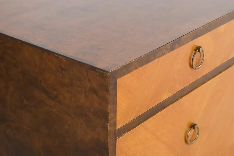 Pamono Scandinavian Modern Chest of Drawers by Axel Larsson for Bodafors, 1930s> Dressers, Commodes & Chests