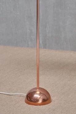 Pamono Scandinavian Modern Copper G01 Floor Lamp from Bergboms, Sweden, 1960s><noscript><img width=
