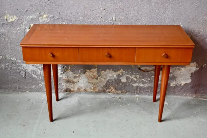 Discount Pamono Scandinavian Modern Desk or Console with Drawers, 1960s