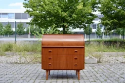 Clearance Pamono Scandinavian Modern Secretary Desk in Teak from Svegards Markaryd