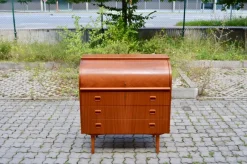 Clearance Pamono Scandinavian Modern Secretary Desk in Teak from Svegards Markaryd