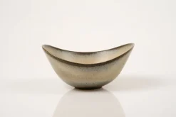 Pamono Scandinavian Modern Stoneware Aro Bowl by Gunnar Nylund for Rörstrand, 1950s><noscript><img width=