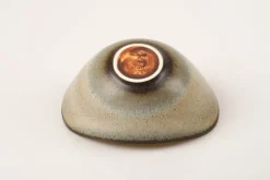 Pamono Scandinavian Modern Stoneware Aro Bowl by Gunnar Nylund for Rörstrand, 1950s><noscript><img width=