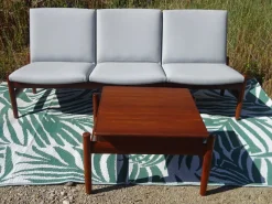 Pamono Scandinavian Modular Living Room Set by Gunnar Sørlie for Karl Sørlie and Sønner, 1960s, Set of 4> Living Room Sets