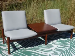 Pamono Scandinavian Modular Living Room Set by Gunnar Sørlie for Karl Sørlie and Sønner, 1960s, Set of 4><noscript><img width=