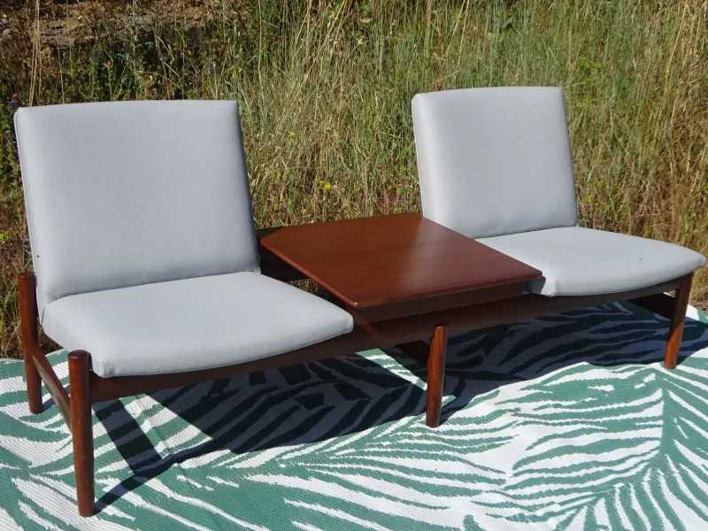 Pamono Scandinavian Modular Living Room Set by Gunnar Sørlie for Karl Sørlie and Sønner, 1960s, Set of 4> Living Room Sets