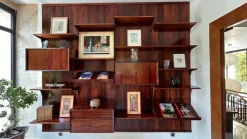 New Pamono Scandinavian Modular Wall Shelf in Rosewood attributed to Poul Cadovius for Cado, 1960s