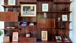 New Pamono Scandinavian Modular Wall Shelf in Rosewood attributed to Poul Cadovius for Cado, 1960s