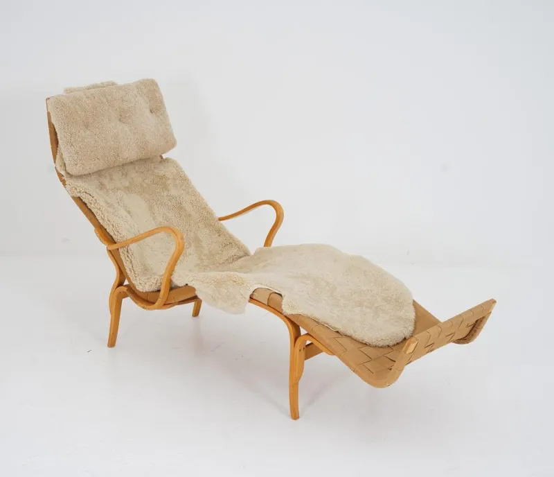 Pamono Scandinavian Pernilla 3 Chaise Lounge by Bruno Mathsson> Daybeds & Chaises Lounges