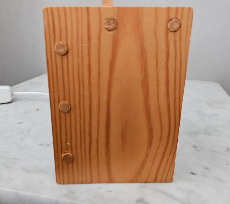 Discount Pamono Scandinavian Pine Wall Lamp by Gösta Känngård for Nordisk Present, 1960s