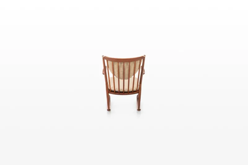 Pamono Scandinavian Rocking Chair by Frank Reenskaug for Bramin, Denmark, 1960s