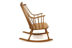 Clearance Pamono Scandinavian Rocking Chair by Lena Larsson for Nesto, 1960