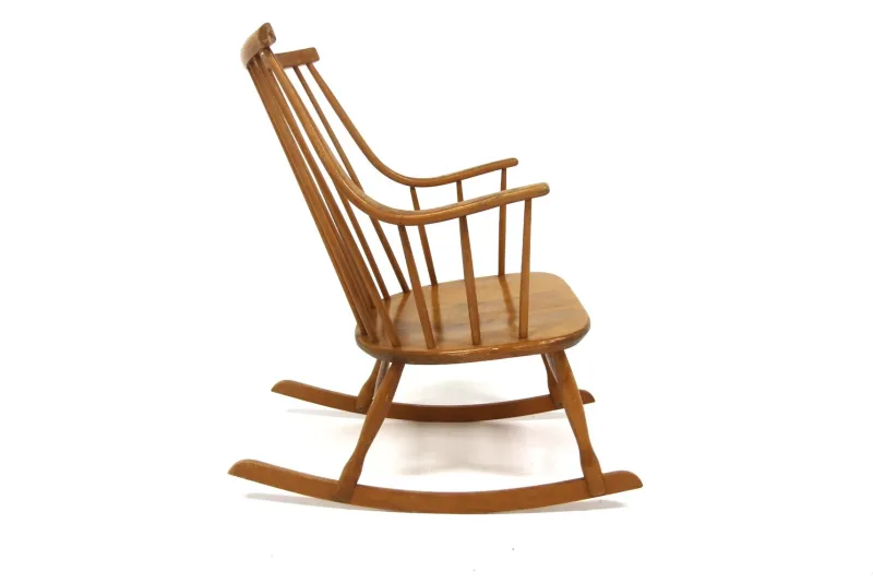 Clearance Pamono Scandinavian Rocking Chair by Lena Larsson for Nesto, 1960