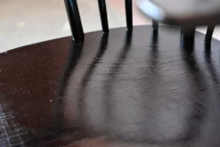 Pamono Scandinavian Rocking Chair in Black Wood