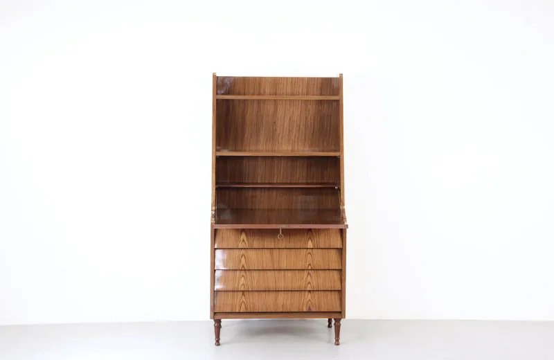 Pamono Scandinavian Secretaire in Teak, 1960s> Secretaires