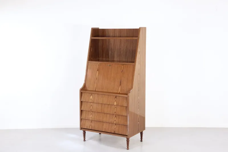 Pamono Scandinavian Secretaire in Teak, 1960s> Secretaires