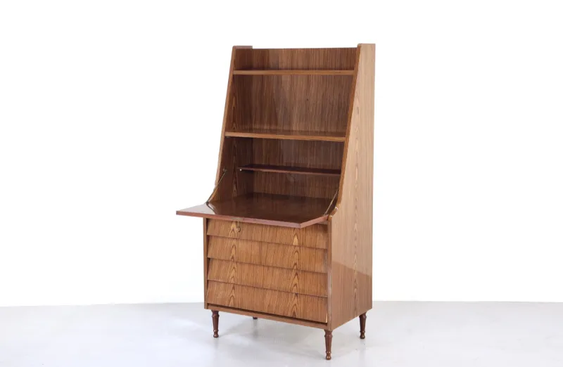 Pamono Scandinavian Secretaire in Teak, 1960s> Secretaires