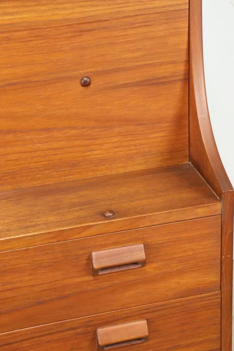 Pamono Scandinavian Secretary by Børge Mogensen for Søborg Møbelfabrik, 1960s> Secretaires