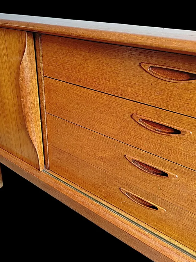 Hot Pamono Scandinavian Sideboard by Henry Walter Klein for Bramin, 1960