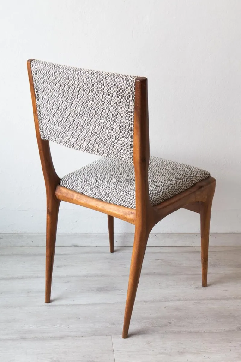 Pamono Scandinavian Style Chair in European Walnut, 1950s> Side Chairs & Dining Chairs