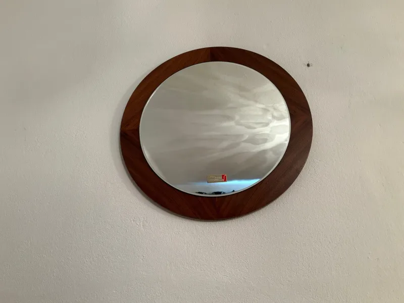 Online Pamono Scandinavian Style Crystal Mirror, Germany, 1970s