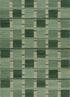 Sale Pamono Scandinavian Style Rug in with Geometric Patterns from R&K Principal Jahanshah Nazmiyal